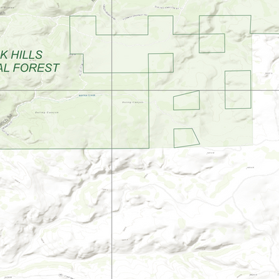 2025 Wyoming Deer Hunt Map – Deer Area 4 (Sand Creek) Preview 2