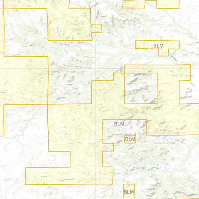 2025 Wyoming Deer Hunt Map – Deer Area 8 (Upton–Four Horse) Preview 3