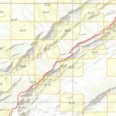 2025 Wyoming Hunt Map – Antelope Area 108 (Bridger Pass) Preview 3