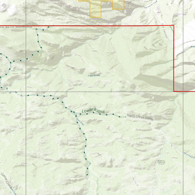 2025 Wyoming Hunt Map – Antelope Area 109 (Beckton) Preview 2