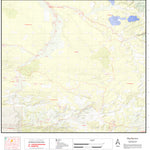 2025 Wyoming Hunt Map – Antelope Area 114 (Nowater) Preview 1