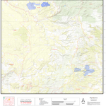 2025 Wyoming Hunt Map – Antelope Area 115 (Upper Nowood) Preview 1