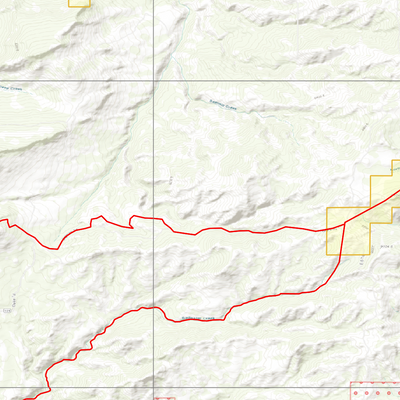 2025 Wyoming Hunt Map – Antelope Area 115 (Upper Nowood) Preview 3