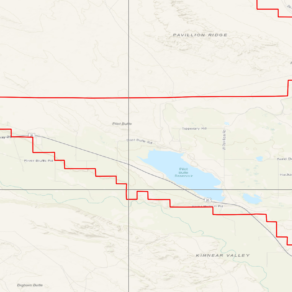 2025 Wyoming Hunt Map – Antelope Area 117 (Crowheart Butte) by Map the ...
