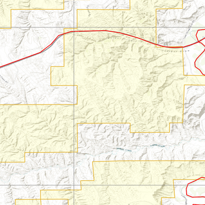 2025 Wyoming Hunt Map – Antelope Area 22 (Crazy Woman) Preview 3