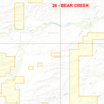 2025 Wyoming Hunt Map – Antelope Area 26 (Bear Creek) Preview 2