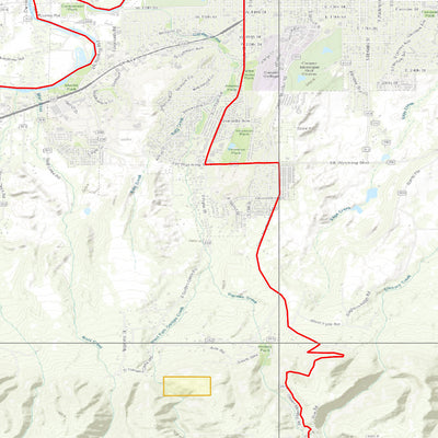 2025 Wyoming Hunt Map – Antelope Area 32 (Bates Creek) Preview 3