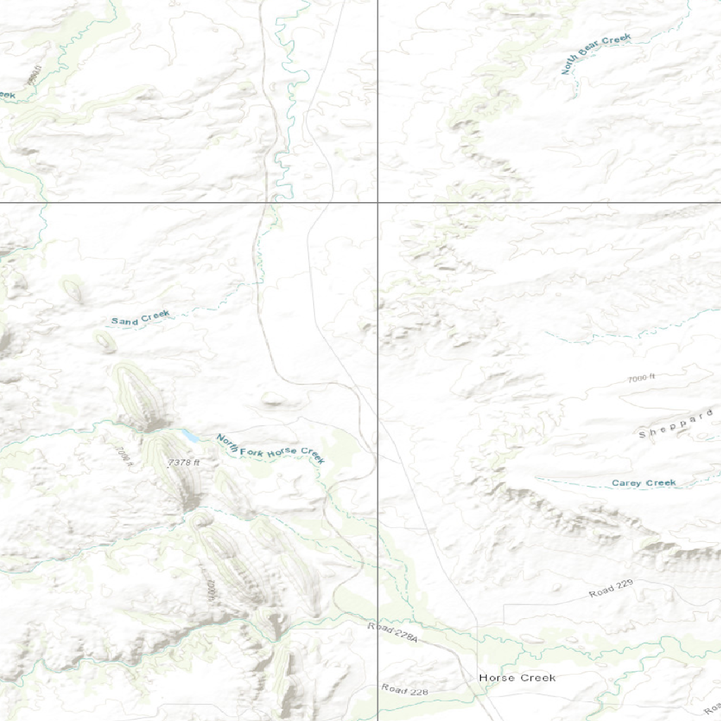 2025 Wyoming Hunt Map – Antelope Area 38 (Iron Mountain) by Map the ...