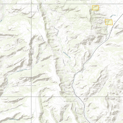 2025 Wyoming Hunt Map – Antelope Area 4 (Arch Creek) Preview 3