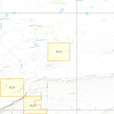 2025 Wyoming Hunt Map – Antelope Area 43 (Cooper Lake) Preview 2