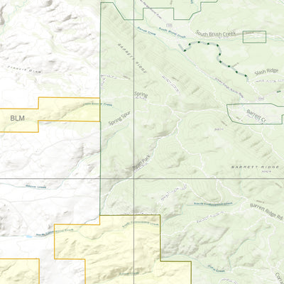 2025 Wyoming Hunt Map – Antelope Area 50 (Elk Mountain) Preview 2