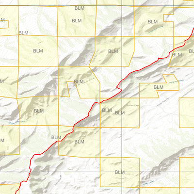 2025 Wyoming Hunt Map – Antelope Area 55 (Red Rim) Preview 3