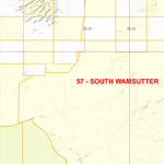 2025 Wyoming Hunt Map – Antelope Area 57 (South Wamsutter) Preview 2