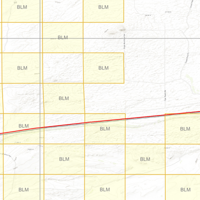 2025 Wyoming Hunt Map – Antelope Area 60 (Table Rock) Preview 3