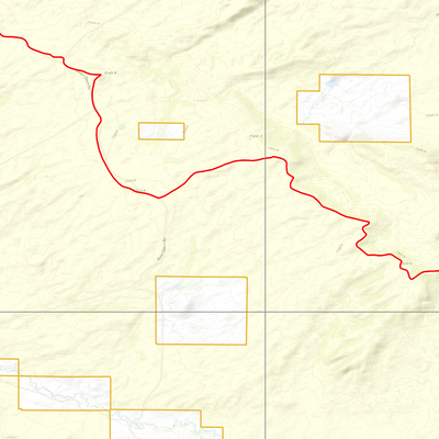 2025 Wyoming Hunt Map – Antelope Area 64 (Bison Basin) Preview 2