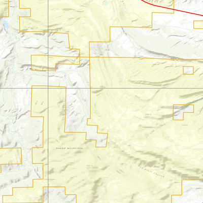 2025 Wyoming Hunt Map – Antelope Area 64 (Bison Basin) Preview 3