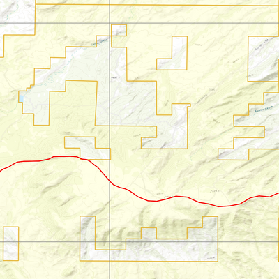2025 Wyoming Hunt Map – Antelope Area 69 (South Rattlesnake) Preview 2