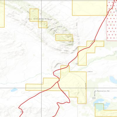 2025 Wyoming Hunt Map – Antelope Area 71 (East Poison Spider) Preview 2