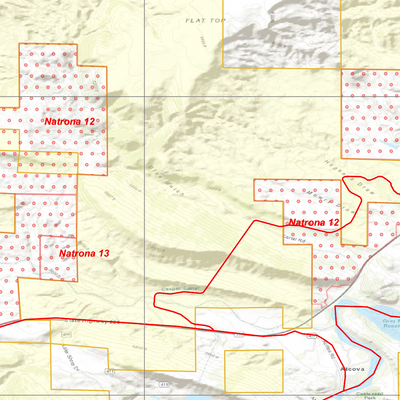 2025 Wyoming Hunt Map – Antelope Area 71 (East Poison Spider) Preview 3