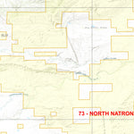 2025 Wyoming Hunt Map – Antelope Area 73 (North Natrona) Preview 2