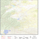 2025 Wyoming Hunt Map – Antelope Area 82 (North Greybull River) Preview 1