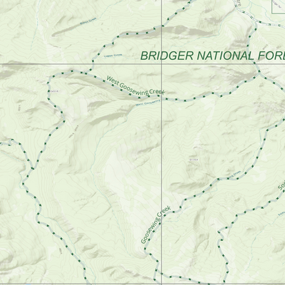 2025 Wyoming Hunt Map – Antelope Area 85 (Gros Ventre) Preview 2