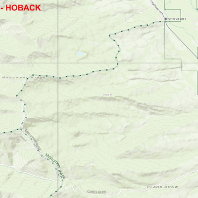 2025 Wyoming Hunt Map – Antelope Area 86 (Hoback) Preview 2