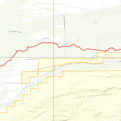 2025 Wyoming Hunt Map – Antelope Area 88 (Beaver) Preview 2