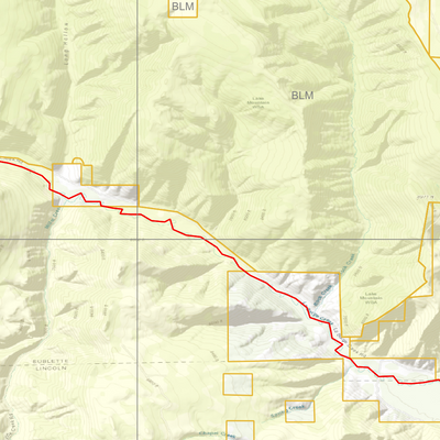 2025 Wyoming Hunt Map – Antelope Area 89 (Piney) Preview 3