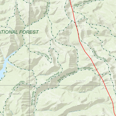 2025 Wyoming Hunt Map – Antelope Area 93 (West Green River) Preview 3