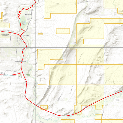 2025 Wyoming Hunt Map – Antelope Area 94 (Carter Lease) Preview 3