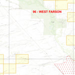 2025 Wyoming Hunt Map – Antelope Area 96 (West Farson) Preview 2