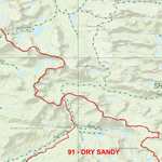 2025 Wyoming Hunt Map – Antelope Area 97 (Boysen) Preview 3