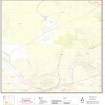 2025 Wyoming Hunt Map – Elk Area 100 (Steamboat Western) Preview 1