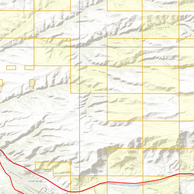 2025 Wyoming Hunt Map – Elk Area 100 (Steamboat Western) Preview 3