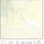 2025 Wyoming Hunt Map – Elk Area 102 (West Green River) Preview 1