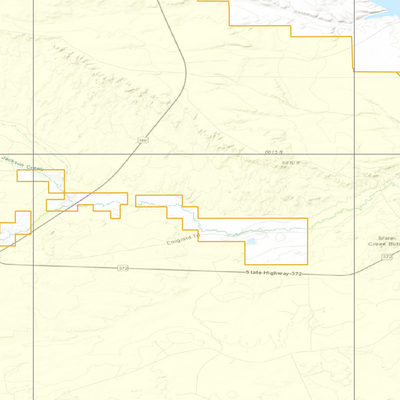 2025 Wyoming Hunt Map – Elk Area 102 (West Green River) Preview 2
