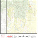2025 Wyoming Hunt Map – Elk Area 104 (Lincoln) Preview 1