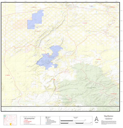 2025 Wyoming Hunt Map – Elk Area 108 Preview 1