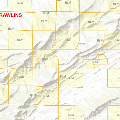 2025 Wyoming Hunt Map – Elk Area 108 Preview 3