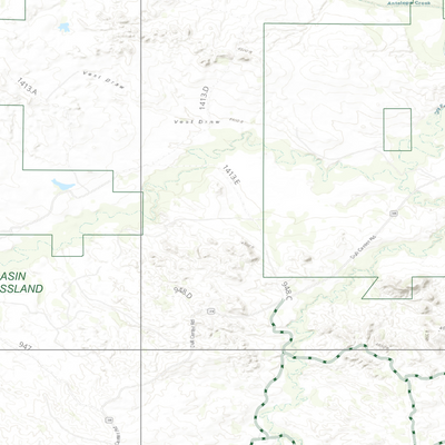 2025 Wyoming Hunt Map – Elk Area 113 (Rochelle Hills) Preview 2