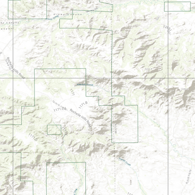 2025 Wyoming Hunt Map – Elk Area 113 (Rochelle Hills) Preview 3