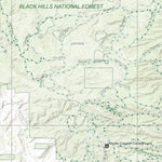 2025 Wyoming Hunt Map – Elk Area 116 (North Black Hills) Preview 3