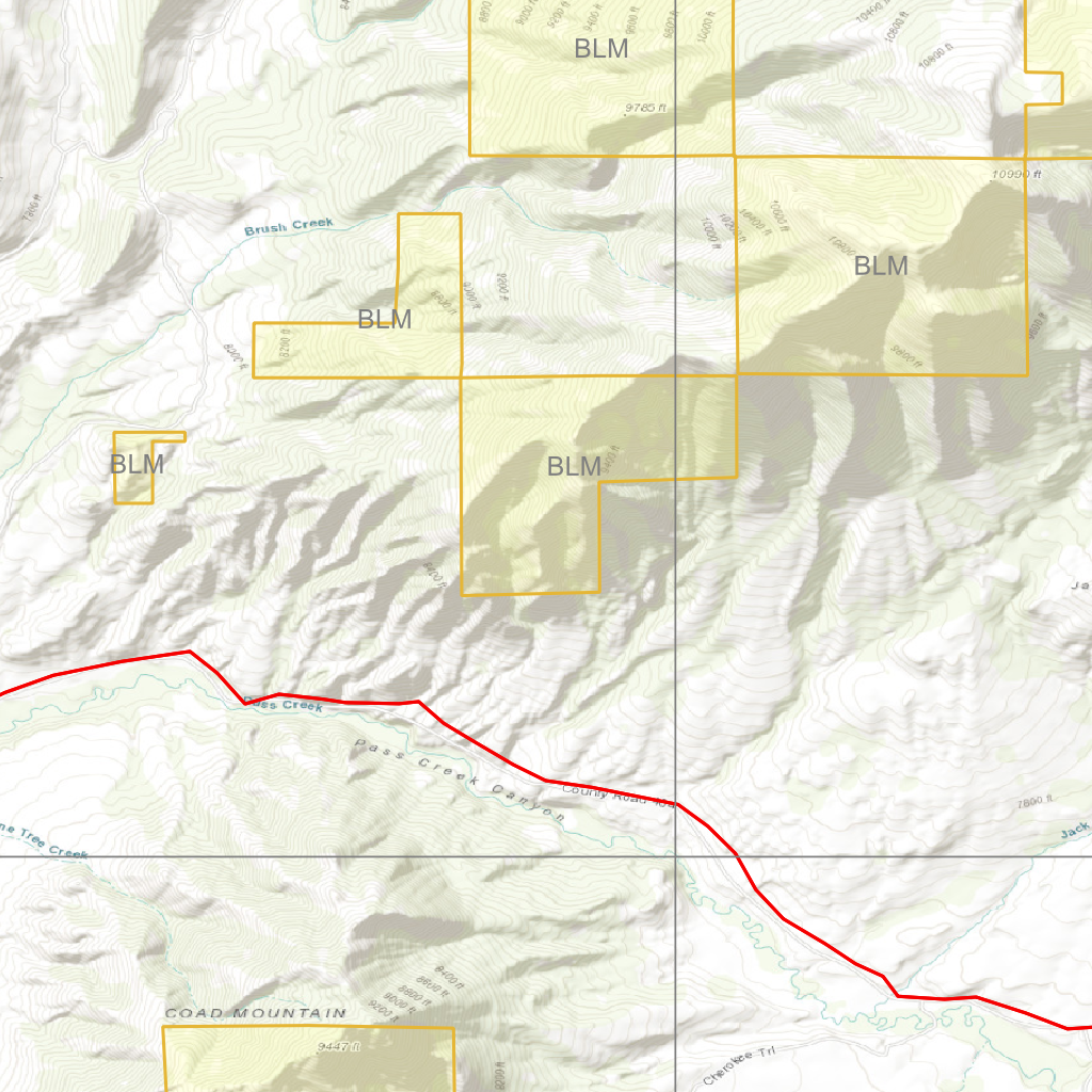 2025 Wyoming Hunt Map – Elk Area 12 by Map the Xperience | Avenza Maps