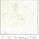 2025 Wyoming Hunt Map – Elk Area 122 (Pine Ridge) Preview 1