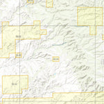 2025 Wyoming Hunt Map – Elk Area 122 (Pine Ridge) Preview 3