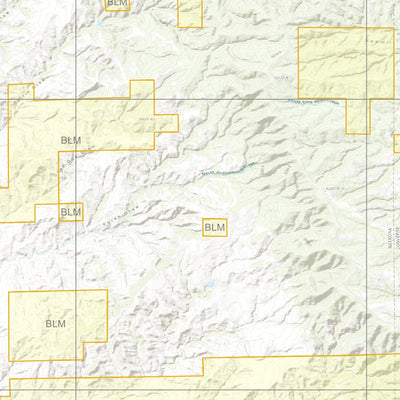 2025 Wyoming Hunt Map – Elk Area 122 (Pine Ridge) Preview 3