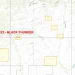 2025 Wyoming Hunt Map – Elk Area 123 (Black Thunder) Preview 2
