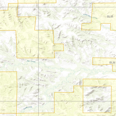2025 Wyoming Hunt Map – Elk Area 123 (Black Thunder) Preview 3