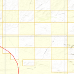 2025 Wyoming Hunt Map – Elk Area 124 (Powder Rim Western) Preview 2